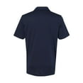 thumbnail image 3 of Adidas Mens Cotton Blend Polo, XL, Navy, 3 of 3