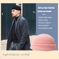 thumbnail image 3 of Guardurnaity Sombrero de hilo de punto de invierno Personalidad Moda casual Gorras de cabeza corta Sólido Transpirable Hombres Mujeres Sombreros Type3 NO3, 3 of 6