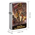 thumbnail image 2 of Jurassic World: Teoría del caos-theme Copper Metal Lighter Shell, Premium Replacement Refillable Lighter Case with Durable Metal Construction, Compatible with Zippo and Most Standard Lighter Models, 2 of 6