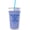 Blue, variant on My Blood Type Is Iced Coffee, Neoprene Iced Coffee Cup Cooler, Gift and Party Favor Drinkware Ideas, Cold Drink Sleeve (Black)