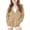 Khaki, variant on Mgmyaa Kids Fleece Half Zip Hoodie Long Sleeve Pullover Sweatshirt Casual Athletic Top with Pockets Boys Girls Age 5-15