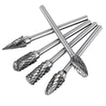 thumbnail image 5 of Juego de fresas rotativas de carburo de tungsteno de elección profesional para trabajadores del metal, acero al carbono de alto rendimiento para trabajar la madera y tallar metales, incluye caja, 5 of 5