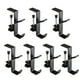 thumbnail image 1 of Adornos navideños, 3/5/7 soportes para calcetines navideños, 1 gancho de metal antideslizante para calcetines navideños, ideal para repisas de chimenea, decoración de fiestas navideñas., 1 of 3