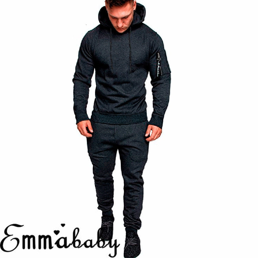 Details about   New Men's And1 2 Piece Track Suit Black & Dark Gray Zip Up Jacket & Track Pants 