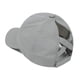 thumbnail image 2 of Gorra de béisbol con cola de caballo entrecruzada para mujer, gorra de béisbol ajustable con moño alto y desordenado, sombrero de protección UV de verano con ala grande (gris), 2 of 5