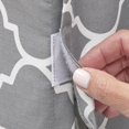 thumbnail image 4 of New World Dog Crate Cover Featuring Teflon Fabric Protector, Dog Crate Cover Fits New World and Midwest 76.2cm Long Dog Crates, Light Gray Designer Pattern, BCVR-30GYT, 4 of 6
