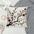 thumbnail image 2 of GOSMITH Cherry Blossoms Body Pillow Cover Pink Flowers Plum Branch Cherry Blossom Flower Cushion Long Pillowcase Decorative Bed Pillow Cases Floral Pillow Covers for Bedroom,Couch, 2 of 5