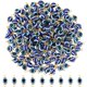 thumbnail image 1 of 200 piezas de abalorios conectores con cuentas espaciadoras y abalorios de resina de doble bucle de hierro para hacer joyas, pulseras y collares., 1 of 7