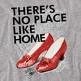 thumbnail image 2 of Wizard of Oz No Place Like Home Women's T Shirt, Athletic Heather, Small, 2 of 6