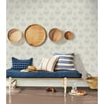 thumbnail image 2 of Jen Hewett Parrot Tulip Grey Peel & Stick Wallpaper, 2 of 4