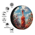 thumbnail image 4 of Pofeuu Tomato Field Bottle Print Spare Tire Wheel Cover for Car Truck SUV Camper Universal Fit Spare Tire Cover RV Spare Tire Covers-17 inch, 4 of 6