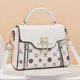 thumbnail image 2 of Typpkmm Women's Handbag, Versatile Crossbody Bag with Durable Fabric, Spacious Interior for Daily Use, WHITE, 2 of 7