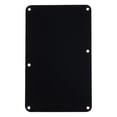 thumbnail image 1 of Cubierta de cavidad de guitarra eléctrica de estilo cerrado de 6 orificios Placa trasera de PVC (negro) Tmvgtek Deportes Acuáticos, 1 of 7