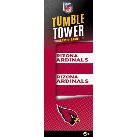 MasterPieces Real Wood Block Tumble Towers – NFL Arizona Cardinals