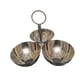 thumbnail image 4 of Cuencos decorativos en racimo, 3 en 1, cuencos de acero inoxidable para aperitivos, decorativos y conectados Mango de anillos, 4 of 7