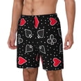 thumbnail image 1 of Fotbe Card Suits Traje de Baño para Hombre – Shorts de Natación de Secado Rápido con Forro y Bolsillos-Medium, 1 of 6