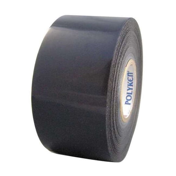 Polyken Splicing Tape, Black, 36 yd L, 1-7/8 in W 827