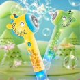 thumbnail image 3 of Electric Giraffe Bubble Maker Wand with Light 10 Holes Cartoon Animal Kids Handheld Automatic Bubble Blower Machine Toy Boys Girls Birthday Gift, 3 of 4