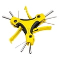thumbnail image 4 of DYNWAVECA Hex Wrench, Allen Wrench, Cycling Assembly Tool, DIY Motorcycle Repair Tool Furniture Y Shape Internal Hex Key Wrench Yellow, 4 of 7