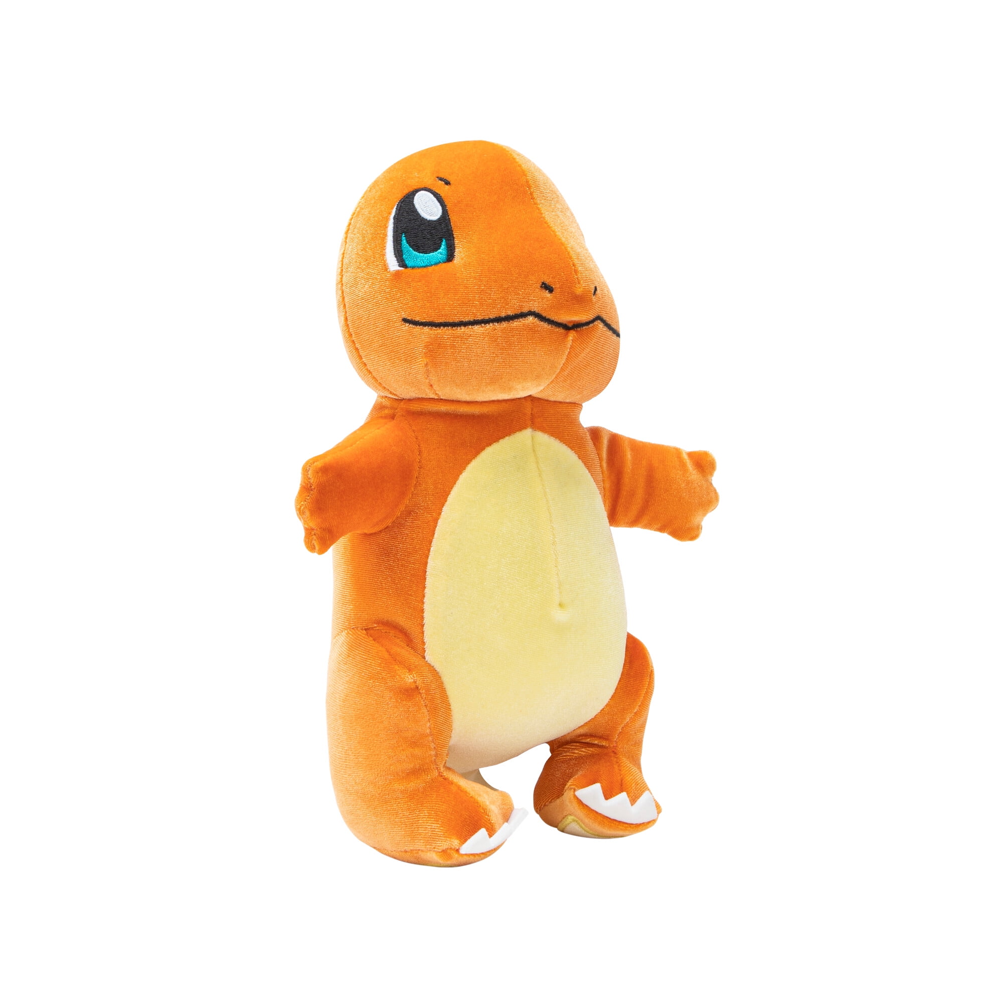 Pokemon - 8 inch Charmander Plush with Unique Velvet Fabric and Authentic Details