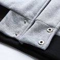 thumbnail image 3 of Vedolay Men's Lightweight Jackets Long Sleeve Button Down Blazer Jacket Wear Coat Clothes Grey,XL, 3 of 4