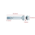 thumbnail image 4 of 8-Pack Snow Blower Shear Pins for Powersmart two-stage Snow Blowers, 4 of 9