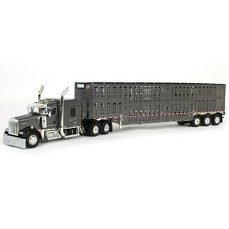 First 1/64 Kenworth W900L w/ Wilson Silverstar Livestock Trailer