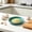 Green, variant on Household Ceramic Spice Grinder - Ginger Garlic Crusher Manual Pepper Mill Adjustable Coarse to Fine