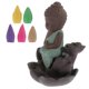 thumbnail image 1 of Home Fragrance Burner 1 Set Unique Shape Decoration 13x9cm Green Incense Holder, 1 of 4