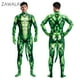 thumbnail image 4 of Zawaland - Traje de cosplay para adultos con estampado 3D de serpiente, de manga larga, ajustado, con cremallera y cola, de licra, sexy y ajustado, 4 of 5