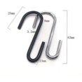 thumbnail image 5 of de 20 Ganchos en forma de S resistentes para ollas Ganchos para estantes Ganchos para colgar Ganchos en forma de S para utensilios de cocina Utensilios Ropa Bolsas Toallas Plantas, 5 of 5