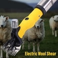 thumbnail image 3 of Electric Wool Shears, Powerful Motor 3000 RPM High Speed Carbon Steel Blade Electric Goat Clipper for Wool Shearing,, 3 of 7