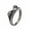 Ancient Silver, variant on Unisex Stainless Steel Vintage Personalized Cute Lifelike Animal Frog Finger Ring Beneficial Insects Non-mainstream Ancient Silver Size 8
