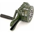 thumbnail image 5 of Cuerno de manivela Sirena portátil 110dB Alarma de metal manual Alarma de seguridad de emergencia de ataque aéreo, 5 of 5