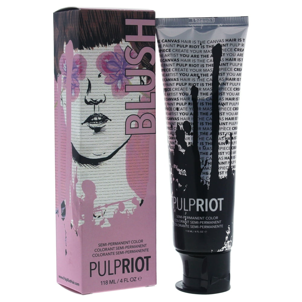Pulp Riot SemiPermanent Color Blush Light Pink 4 oz Hair Color