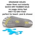 thumbnail image 3 of CHICVOMEY Water Shoes Quick Dry Lightweight Breathable Flexible Sole Non Slip Drainage Holes Barefoot Shoes Rubber Sole for Beach Diving Snorkeling Swimming Outdoor Hiking Mountaineering Unisex, 3 of 7
