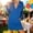 Dresses-909Blue, variant on Gamivast Mini Dress for Women Fitted V-Neck Cocktail Dress Long Sleeve Bodycon Dress Flare Cuffs Solid Color Date Night Office Party Wear