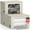 Beige, variant on Sorbus Storage Bins with Metal Frame - Stackable & Foldable Clothes Organizer Bags - Oxford Fabric Storage Containers with Large Clear Window & Carry Handles Organization for Bedding Linen & Clothing