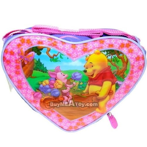 Winnie The Pooh Light Blue Lunch Box Lunch Bag and Adjustable Strap Insulated