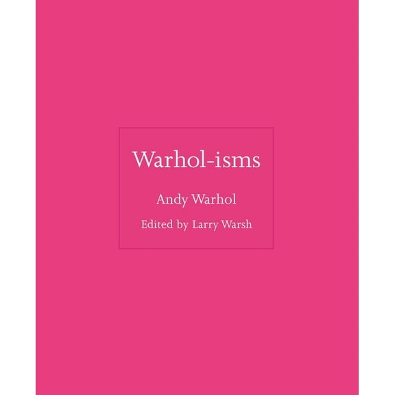 Isms Warhol-Isms, Book 8, (Hardcover)