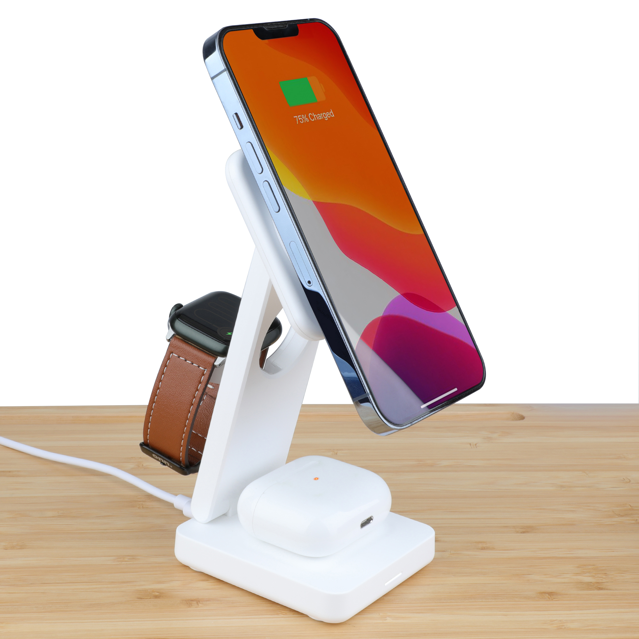 ZSOU 3-in-1 Foldable Magnetic Charging Station photo 5
