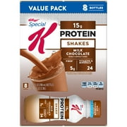 Kellogg's Special K Shake, 15 Grams of Protein, Milk Chocolate, 10 Oz, 8 Ct