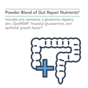 NutriCology Perm A Vite Powder - Gut Health Support - L-Glutamine & Slippery Elm Blend - Intestinal Barrier & Digestive Wellness - Hypoallergenic - 37 Servings - 8.4 oz