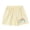 Yellow, variant on Staki Shorts for Teens Girls Feathery-Fit Soft Athletic Shorts with Zipper Pocket - Running Casual Liner Kids Teen 3-24M(Light Green-3,12-18 Months)