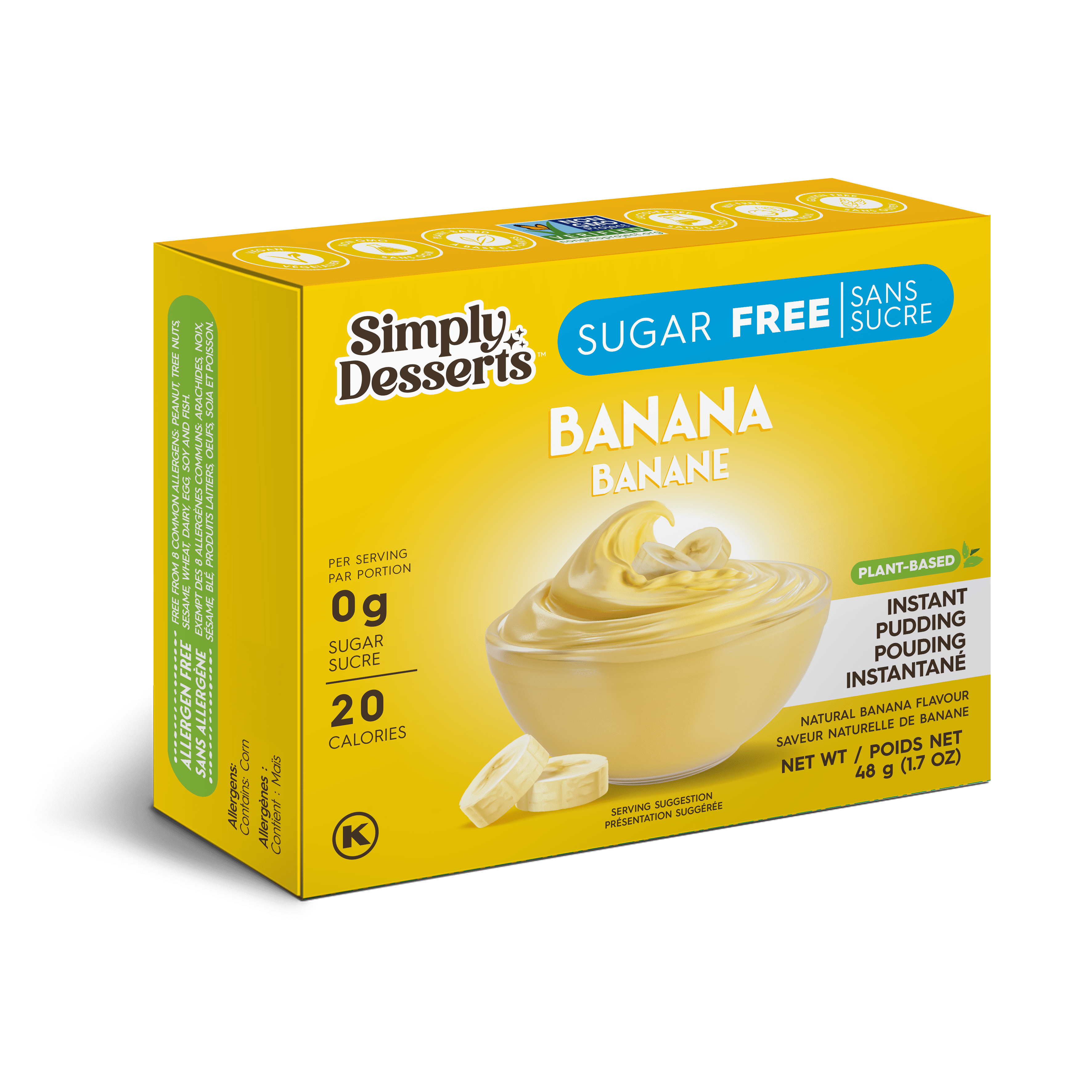 Simply Desserts - Pudding à la banane, 48g