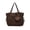 Darkbrown, variant on Leopard Print Handbag for Women Fashion Large Capacity Tote Bag Versatile Zipper Shoulder Bag with Pendant for Office Commuting