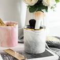 thumbnail image 4 of Nordic Desktop Marble Storage  Ceramic Cosmetic Brush Pen Holder Tableware Storage Holder  Kitchen, 4 of 8