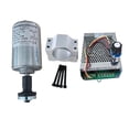 thumbnail image 2 of Air cooled 0.2kw CNC spindleMotor Angle Grinder Kit 200W Spindle 52mmClamp / Power Supply speed governor For Engraving ,Anti-Rust, 2 of 7