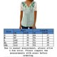 thumbnail image 2 of Blusa femenina con cuello en V y botones impresos para mujer para deportes al aire libre (verde L) FLhrweasw Para estrenar, 2 of 6