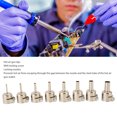 thumbnail image 3 of Heat  Nozzles, Heat  Mouth Tips 8pcs Lengthen  For Desoldering For 852 852D 852D+, 3 of 8